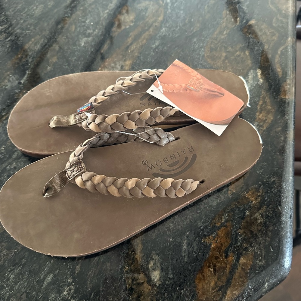 Rainbow Women's Braided Sandals - Picture 3 of 5